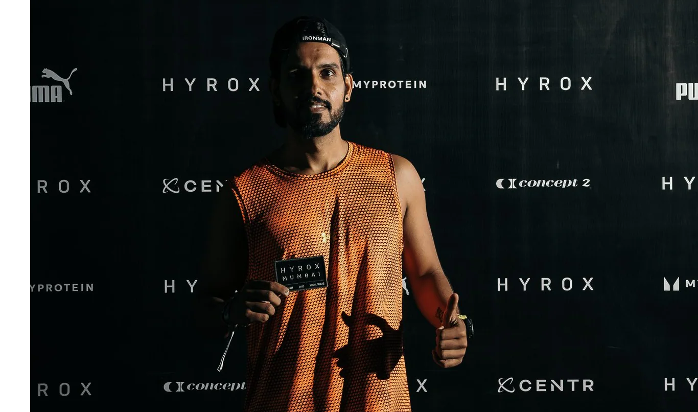 Endurance athlete in motion